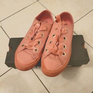 Converse Pink Leather shoes